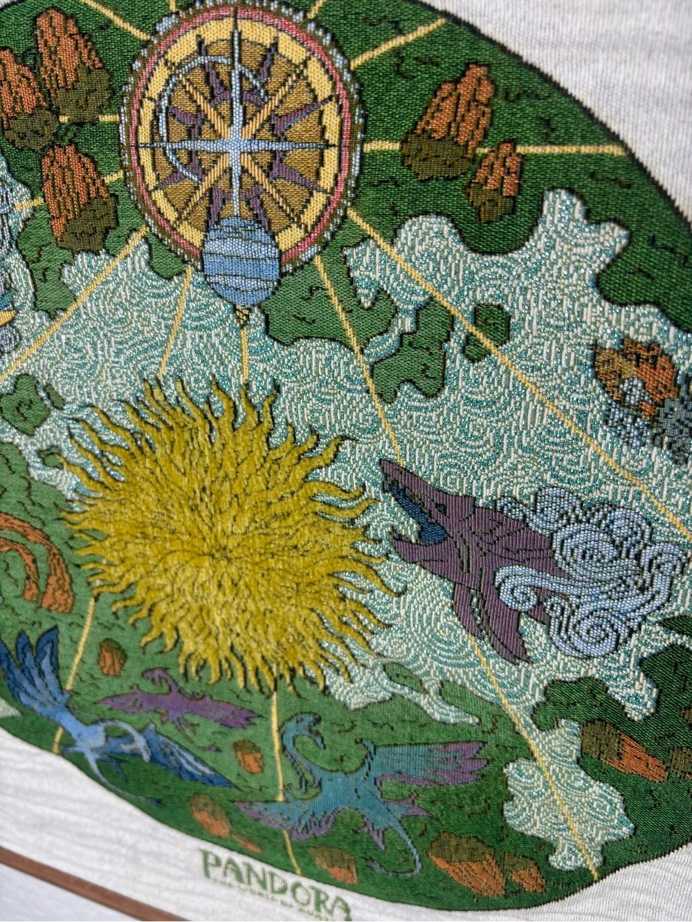 Disney parks pandora the world of avatar tapestry woven new